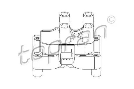 Катушка запалювання TOPRAN / HANS PRIES 302 444