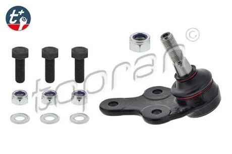 Шарова опора,передня вісь TOPRAN / HANS PRIES 302 478