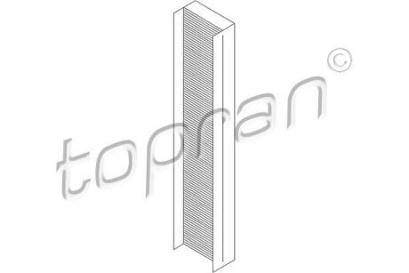 Фільтр салону TOPRAN / HANS PRIES 303 995