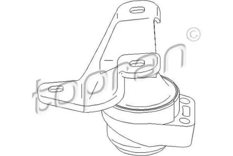 Подушка двигуна TOPRAN / HANS PRIES 304 023