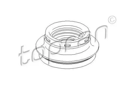 Упорний підшипник амортизатора TOPRAN / HANS PRIES 304 044