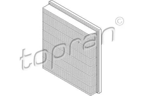 Фільтр повітря TOPRAN / HANS PRIES 304 053