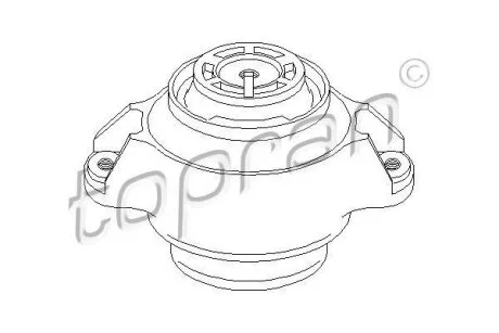 Подушка двигуна TOPRAN / HANS PRIES 400 029