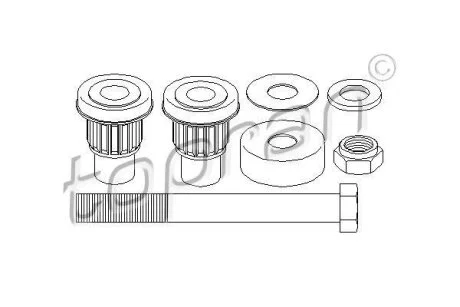 РМК системи рульов. управління TOPRAN / HANS PRIES 400 086