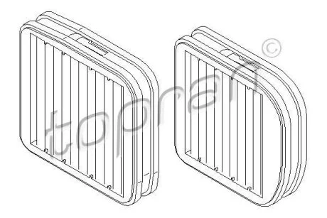 Фільтр салону TOPRAN 400 209