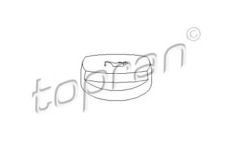 Пробка маслозаливної горловини TOPRAN / HANS PRIES 400 251