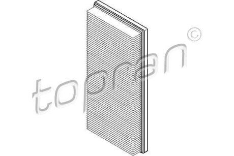Фільтр повітря TOPRAN / HANS PRIES 400 315