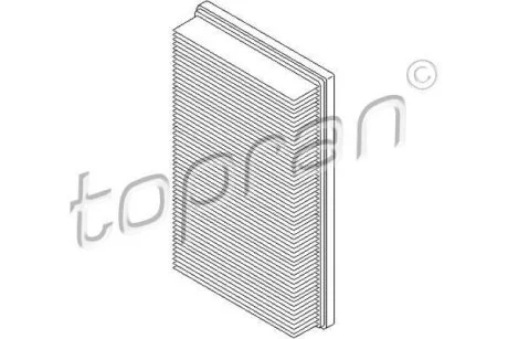 Фільтр повітря TOPRAN / HANS PRIES 400 319