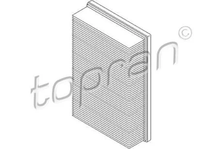 Фільтр повітря TOPRAN / HANS PRIES 401 037