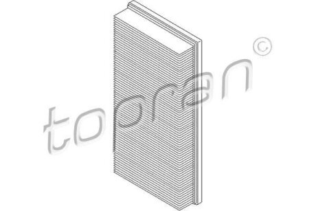 Фільтр повітря TOPRAN / HANS PRIES 401 042