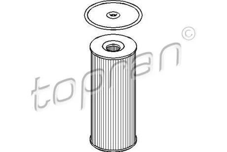 Фільтр масляний TOPRAN / HANS PRIES 401 049