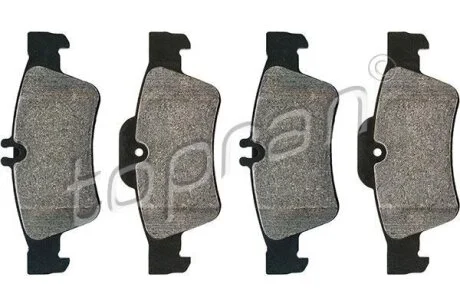 Гальмівні колодки, дискові TOPRAN / HANS PRIES 401 431