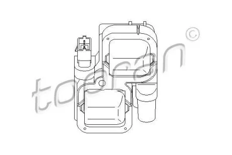 Катушка запалювання TOPRAN / HANS PRIES 401 465