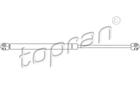 Амортизатор кришки багажника TOPRAN / HANS PRIES 401 490