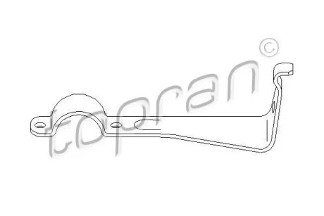 Кронштейн стабилизатора МВ W201 TOPRAN / HANS PRIES 401 494