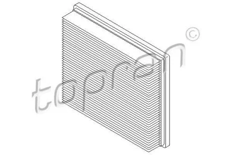 Фільтр повітря TOPRAN 407 734