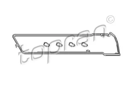 Комплект прокладок клап.кришки TOPRAN / HANS PRIES 407 782
