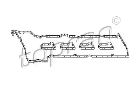 Комплект прокладок клап.кришки TOPRAN / HANS PRIES 407 879