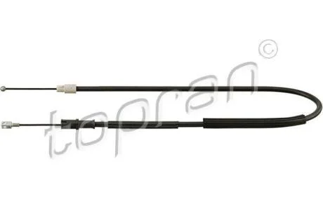 Трос ручного гальма правий TOPRAN / HANS PRIES 408 405