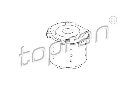 Сайлентблок балки підвіски TOPRAN / HANS PRIES 500 024