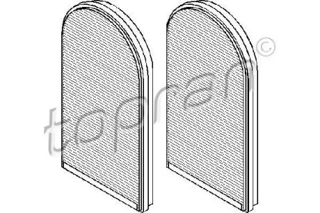 Фільтр салону TOPRAN / HANS PRIES 500 223