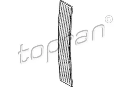 Фильтр, воздух во внутренном пространстве TOPRAN / HANS PRIES 500 224