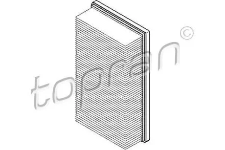 Фільтр повітря TOPRAN / HANS PRIES 500 231