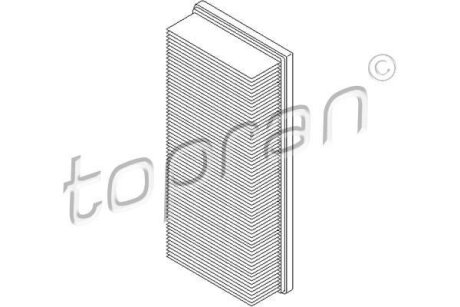 Фільтр повітря TOPRAN / HANS PRIES 500 234