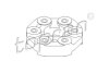 Муфта Bmw E46/E34/E39/E32/E38/X53 2.5-3.5 TOPRAN / HANS PRIES 500 292 (фото 1)