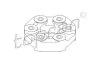Муфта Bmw E46/E34/E39/E32/E38/X53 2.5-3.5 TOPRAN / HANS PRIES 500 292 (фото 1)