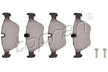 Гальмівні колодки, дискові TOPRAN / HANS PRIES 500 379