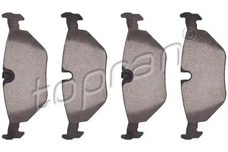 Гальмівні колодки, дискові TOPRAN / HANS PRIES 500 383