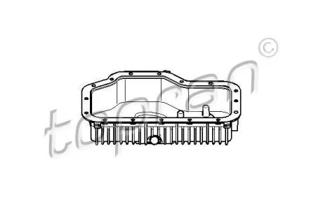 Масляний піддон TOPRAN / HANS PRIES 500 880