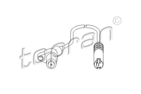 Датчик ABS TOPRAN / HANS PRIES 500 883