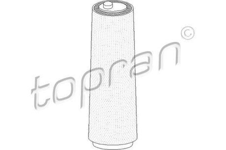 Фильтр воздушный BMW 2.5d/3.0d 98-10 Land Rover Range Rover III 3.0D 02-12 TOPRAN / HANS PRIES 500 933