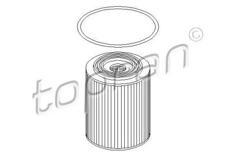 Фільтр масляний TOPRAN / HANS PRIES 501 071