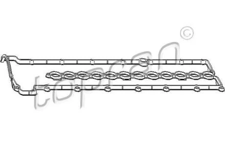Прокладка клапанної кришки TOPRAN / HANS PRIES 501 254