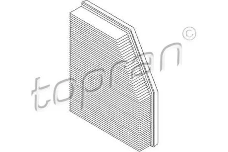 Фiльтр повiтряний TOPRAN / HANS PRIES 501 307
