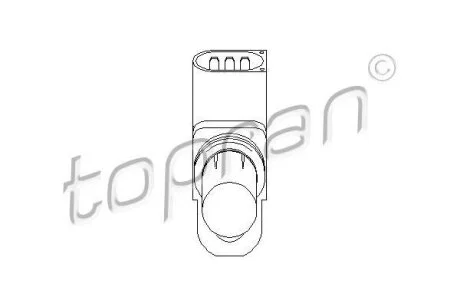 Датчик положення колінвалу TOPRAN / HANS PRIES 501 446