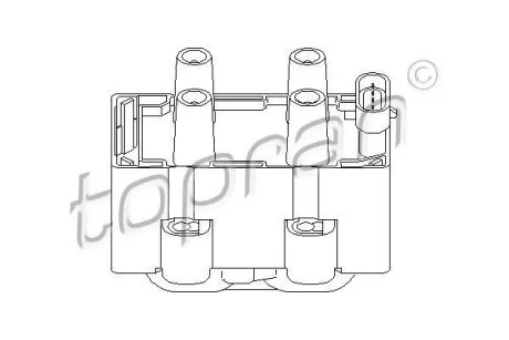 Катушка запалювання TOPRAN / HANS PRIES 700 123