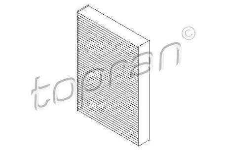 Фільтр салону TOPRAN / HANS PRIES 700 130