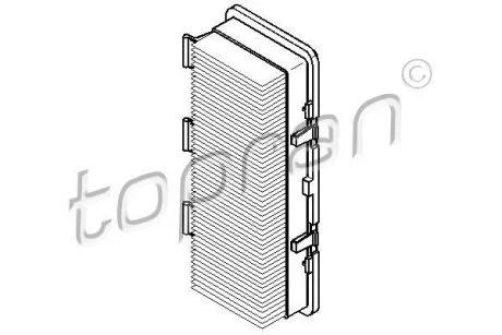 Фільтр повітря TOPRAN / HANS PRIES 700 247