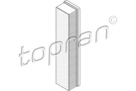 Фільтр повітряний TOPRAN / HANS PRIES 700 249