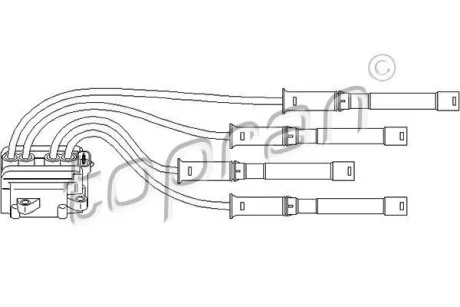 Катушка запалювання TOPRAN / HANS PRIES 700 471
