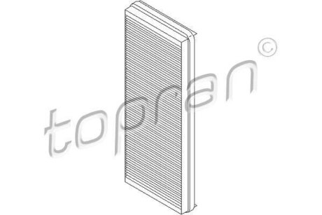 Фільтр салону TOPRAN / HANS PRIES 700 491