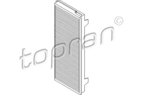 Фільтр салону TOPRAN / HANS PRIES 700 492