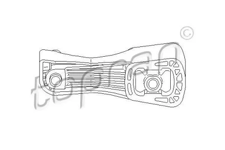 Подушка двигуна TOPRAN / HANS PRIES 700 527