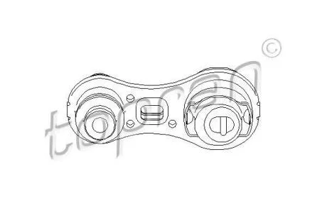 Подвеска, двигатель TOPRAN / HANS PRIES 700 535