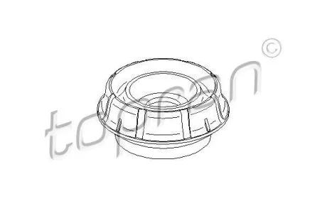 Опора переднего амортизатора TOPRAN / HANS PRIES 700 732