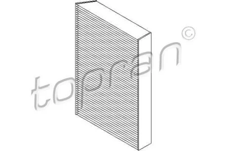Фільтр салону TOPRAN / HANS PRIES 700 743